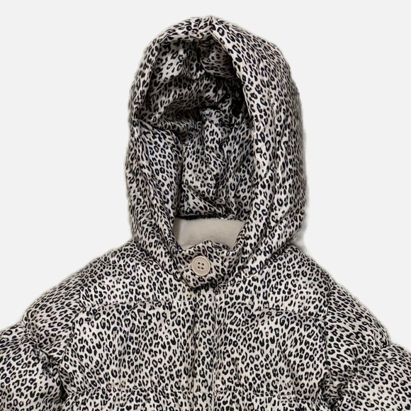 GAP Baby Girls Warmest Down Fill Puffer Snowsuit Size 6-12 Months - Picture 4 of 12
